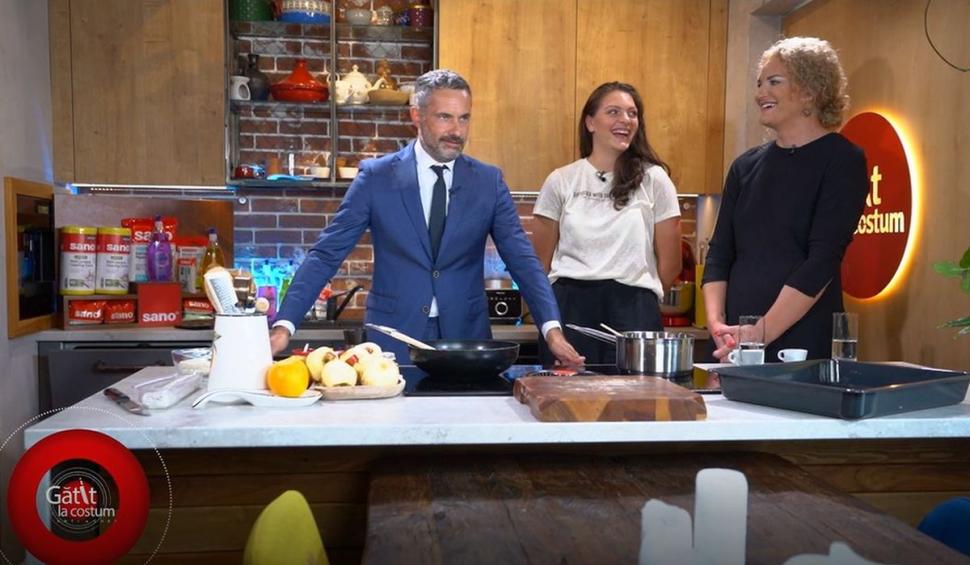 Ștefan Lungu a gătit alături de Crina Pintea, în ediția 13 "Gătit la costum", sezonul 2: "Se simte la un sportiv când nu mănâncă sănătos" 781686