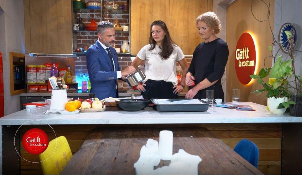 Ștefan Lungu a gătit alături de Crina Pintea, în ediția 13 "Gătit la costum", sezonul 2: "Se simte la un sportiv când nu mănâncă sănătos" 781689