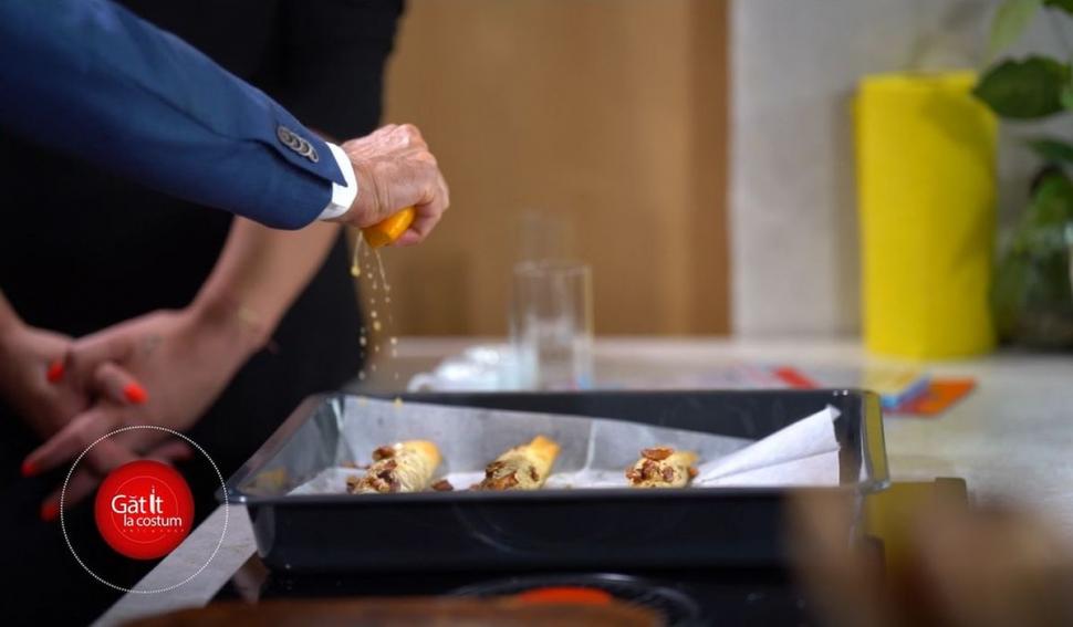 Ștefan Lungu a gătit alături de Crina Pintea, în ediția 13 "Gătit la costum", sezonul 2: "Se simte la un sportiv când nu mănâncă sănătos" 781690