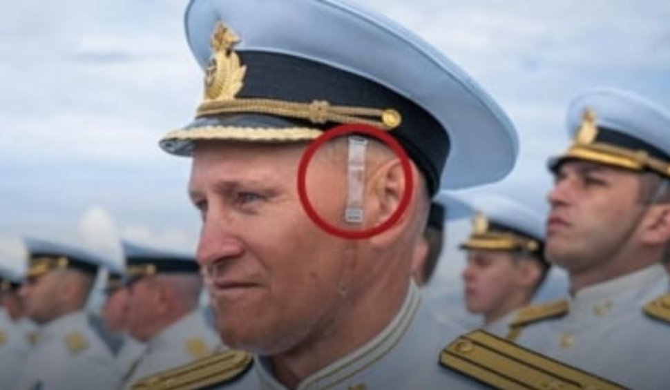 Un comandant rus și-a prins cascheta cu o bretea de sutien | Imaginea a stârnit un val de ironii pe internet