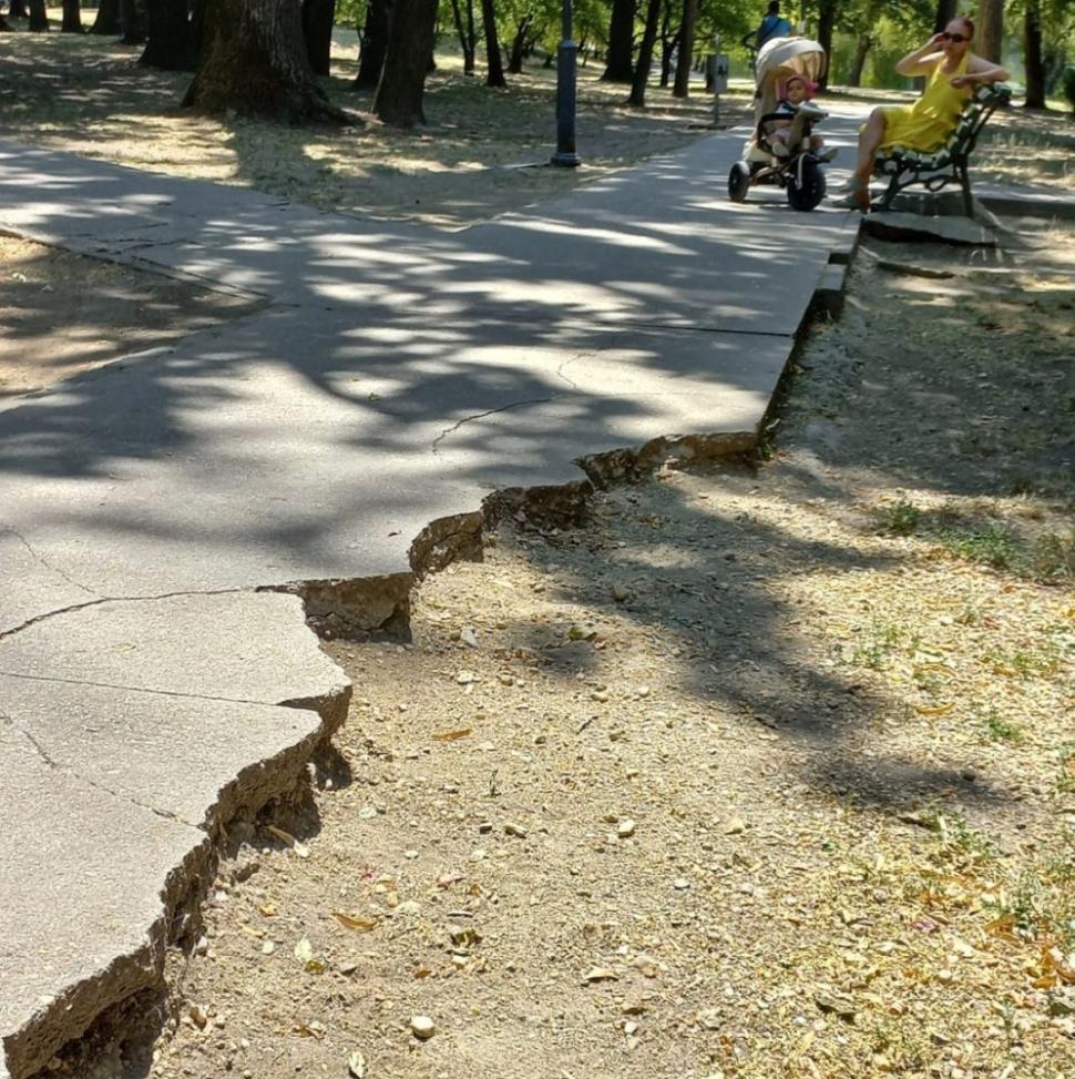 Mizerie și bănci rupte în cele mai mari parcuri din București. Nicușor Dan consideră că sunt curate 782567