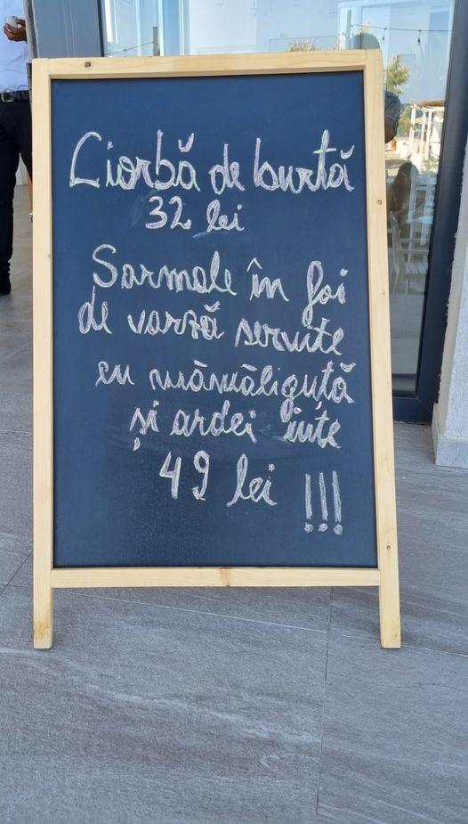 Ireal cât costă o porţie de sarmale la Mamaia. Internaut: "Cumpărați sarmale la preț de fructe de mare" 782809