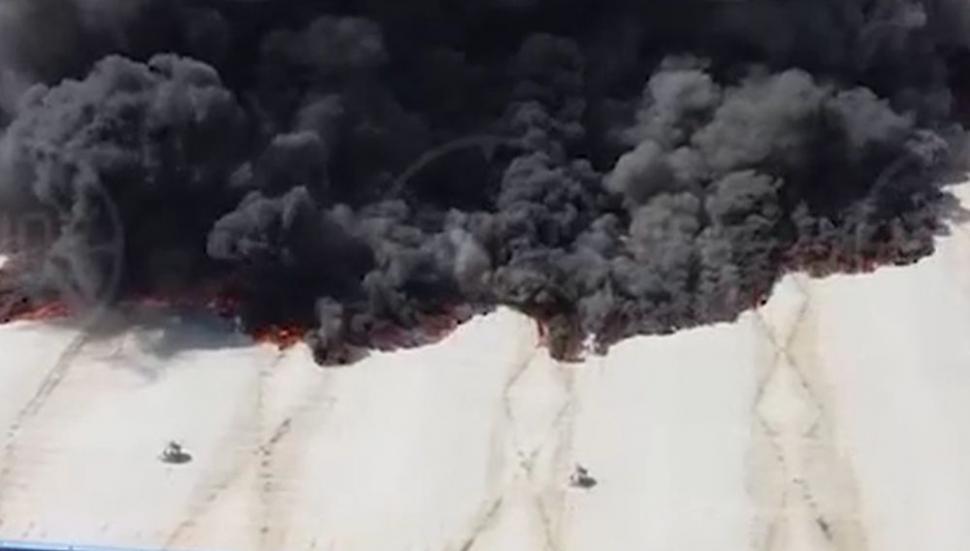 Incendiu uriaș la Moscova. Flăcările se întind pe zeci de mii de metri pătrați | Focul ar fi fost pus intenționat 783024