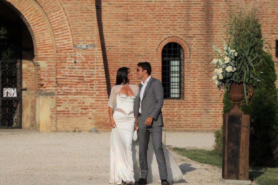 Ana, fiica lui Mircea Geoană, şi Garrett, viitorul ei soţ, au făcut petrecere de logodnă la Palatul Brâncovenesc de la Mogoşoaia 783472