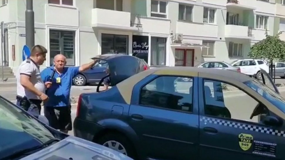 A fost prins taximetristul care bătea oamenii cu bâta, pe străzile din Baia Mare