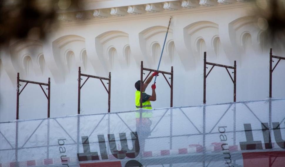 Noua înfățișare a Cazinoului din Constanța, după renovare. Turnurile au fost dezvelite 784711