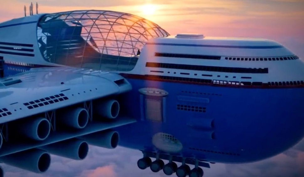 Hotelul plutitor alimentat cu energie nucleară | Concept desprins din filme