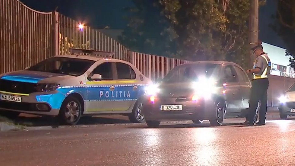 Razie de amploare pe străzile din Bucureşti! Şoferi prinşi băuţi şi drogaţi la volan 