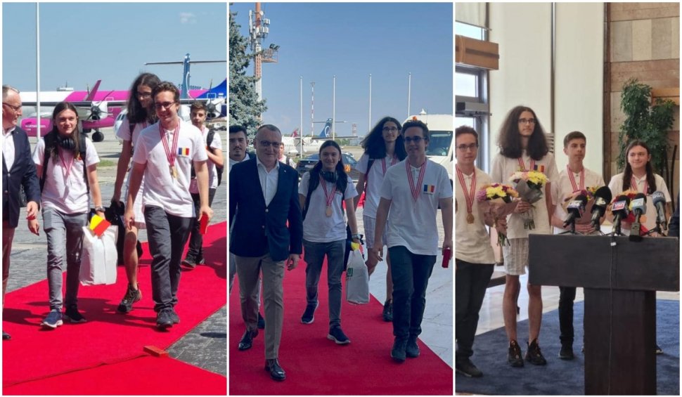Elevii care au ridicat România în topul mondial la Olimpiada Internațională de Informatică s-au întors acasă | Reacţia ministrului Educaţiei 