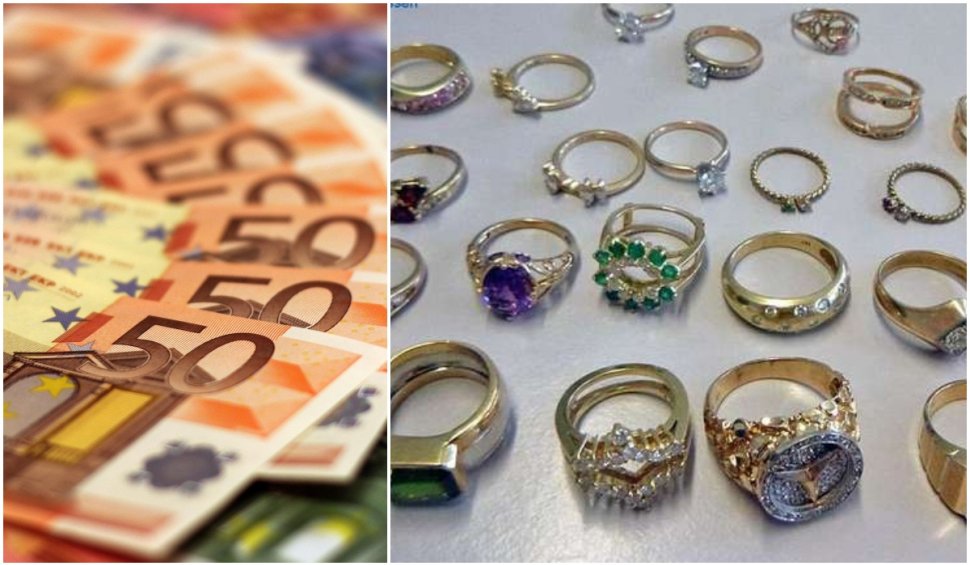 Un pensionar din Germania a găsit bijuterii din aur şi 100.000 de euro într-un sac de gunoi şi a aflat de la poliţie că le poate păstra