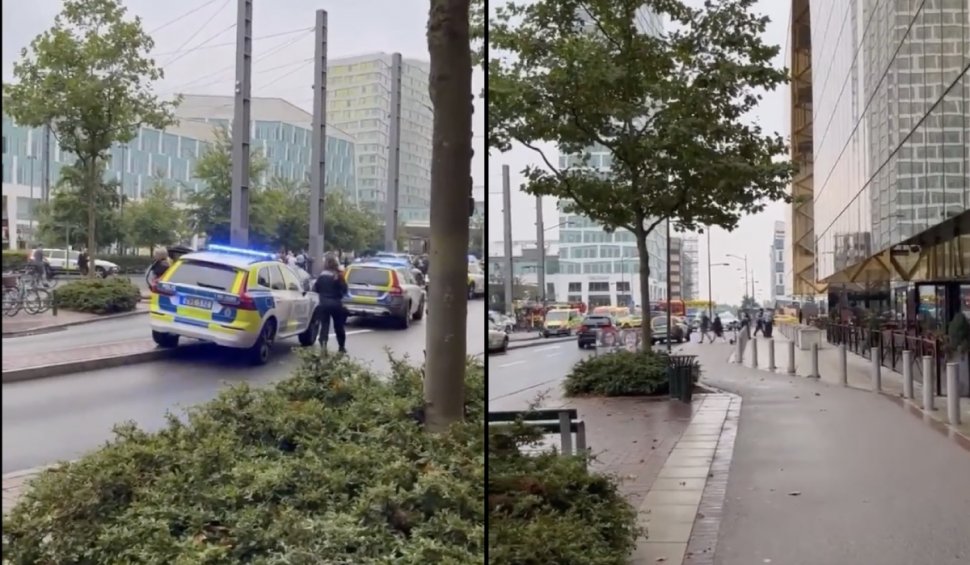 Atac armat în Suedia | Un individ a deschis focul într-un centru comercial din Malmo: Un bărbat a murit, o femeie a fost rănită