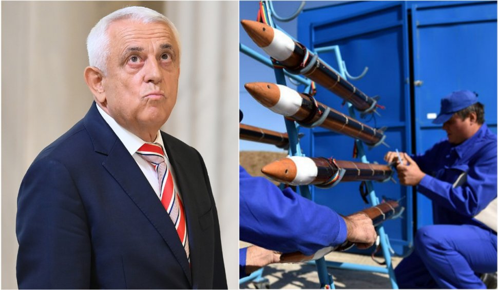 Petre Daea vrea să împânzească teritoriul ţării cu rachete antigrindină de 3.200 de euro bucata