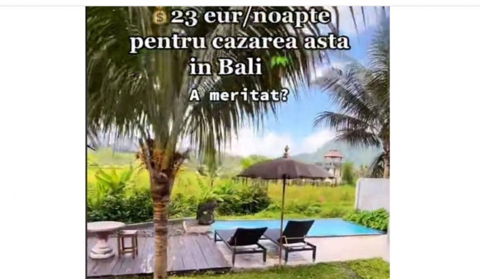 Vacanța în Bali a devenit mai ieftină decât în România | Cât a plătit  o româncă pentru o noapte de cazare 785951
