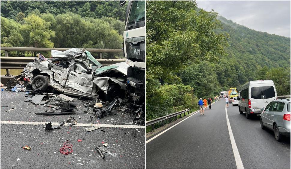 Soții și copilul de un an morți în accidentul de pe Valea Oltului mergeau la mare. Mama s-a împărtășit duminică alături de fiul ei 786170