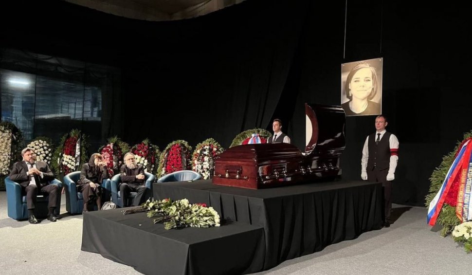 Daria Dughina, înmormântată la Moscova | "Nicio milă pentru asasini", promite Serghei Lavrov