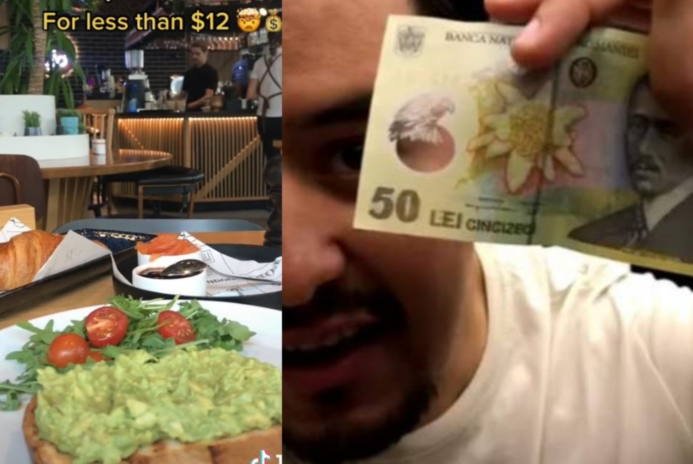 Reacția bizară a unui american după ce a plătit 60 de lei pentru un mic dejun într-un restaurant din București
