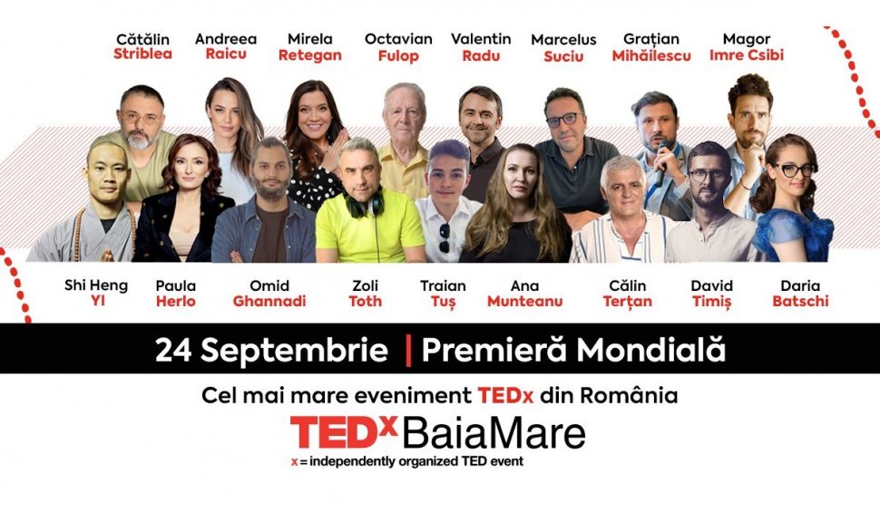 TEDxBaiaMare 2022 vine cu o premieră internațională