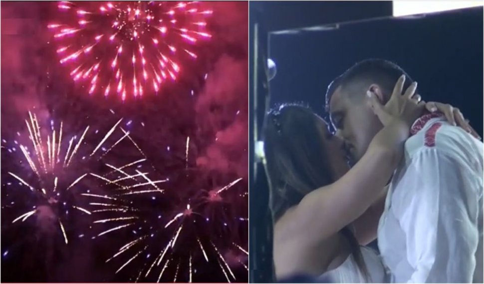 Imagini spectaculoase de la nunta lui George Simion: dansul mirilor şi focul de artificii 