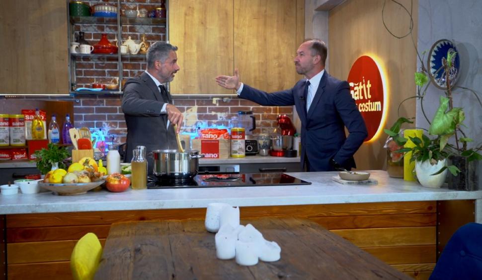 Mihai Sturzu, din fruntea topurilor muzicale, la manșa avioanelor | Invitat în ediţia 17 "Gătit la costum", sezonul 2, fostul membru al trupei  Hi-Q a povestit despre sacrificii şi bun gust 786574