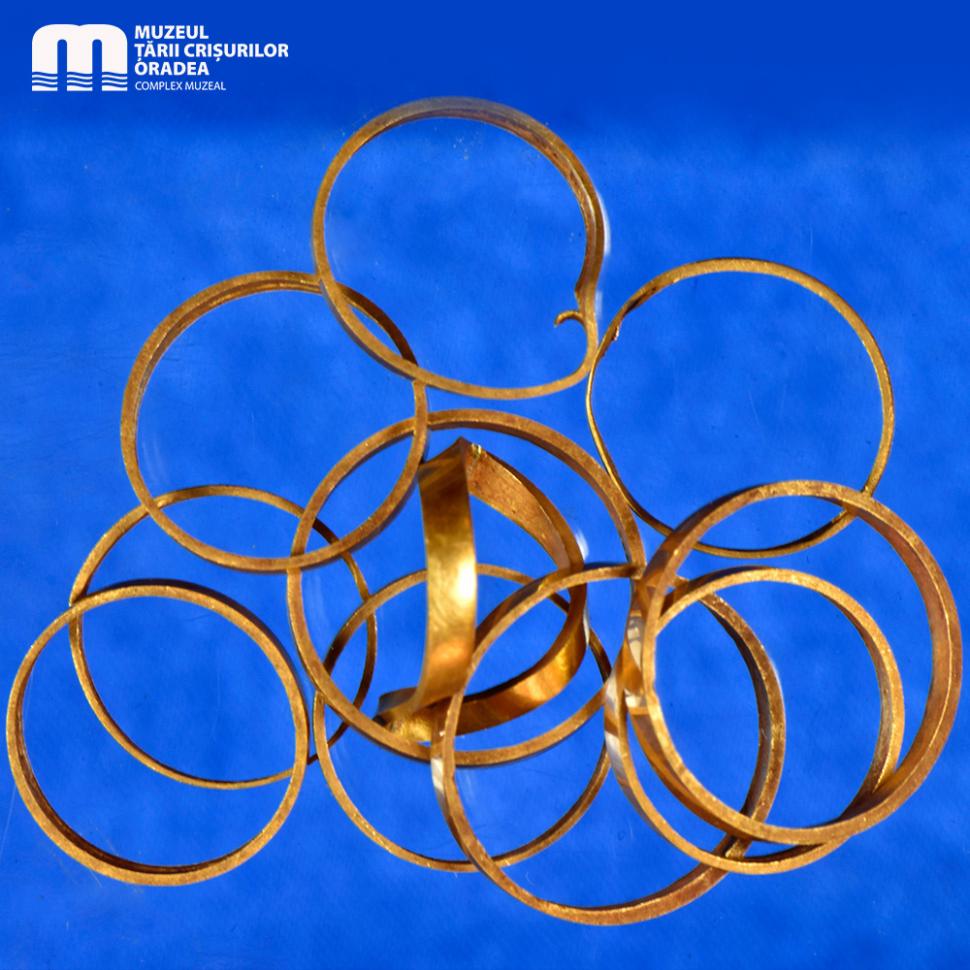 Tezaur cu 169 de inele de aur, descoperit de arheologii români: O femeie de 6.500 de ani le purta în păr 787131