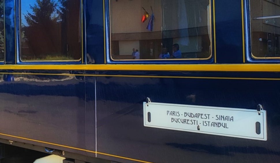 Trenul Orient Express a ajuns din nou în România. Cum arată luxoasa garnitură și în ce gări oprește