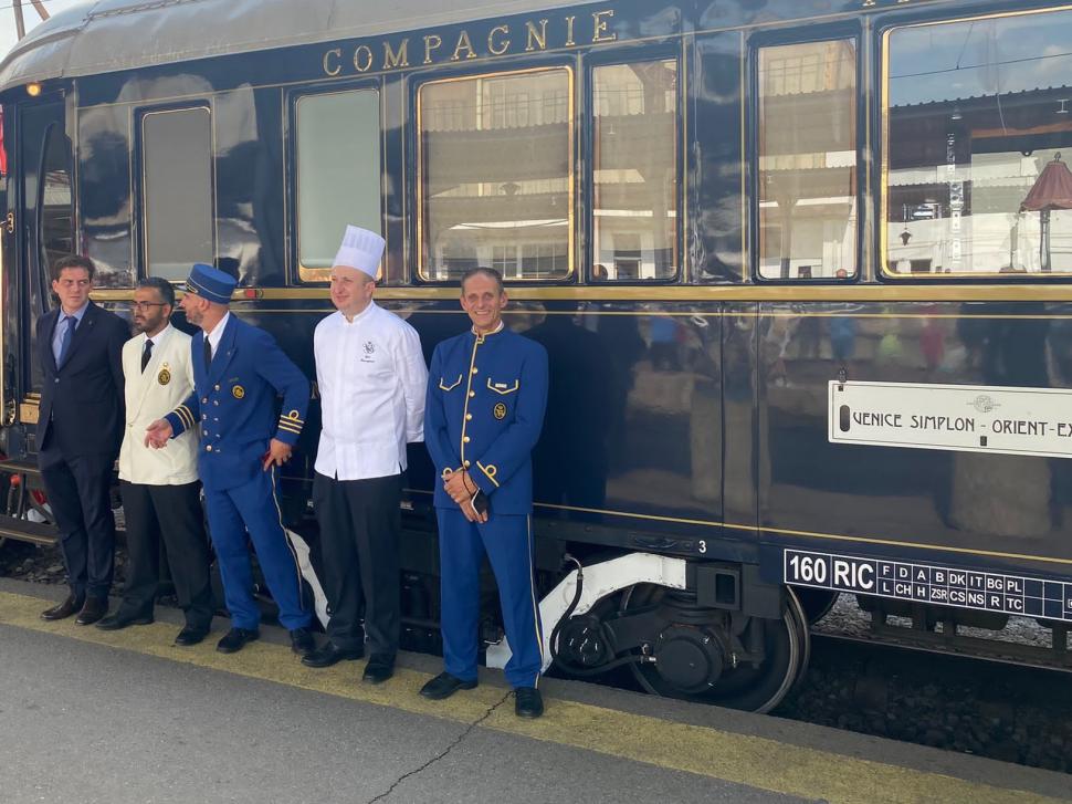 Trenul Orient Express a ajuns din nou în România. Cum arată luxoasa garnitură și în ce gări oprește 787110