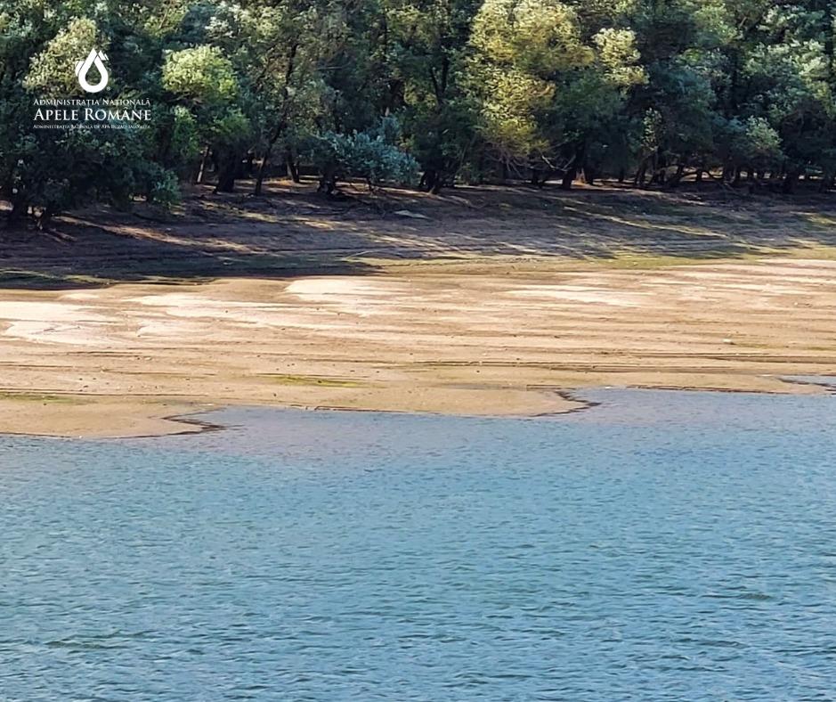 Imagini din satelit cu Dunărea. Efectele secetei sunt vizibile din spațiu 787304