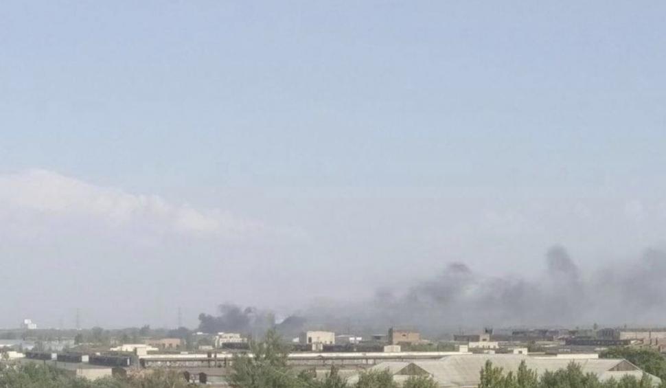 Explozii de amploare în zona orașului Nova Kahovka din Herson | În iulie, ucrainenii au bombardat acolo cu sistemele HIMARS 787583