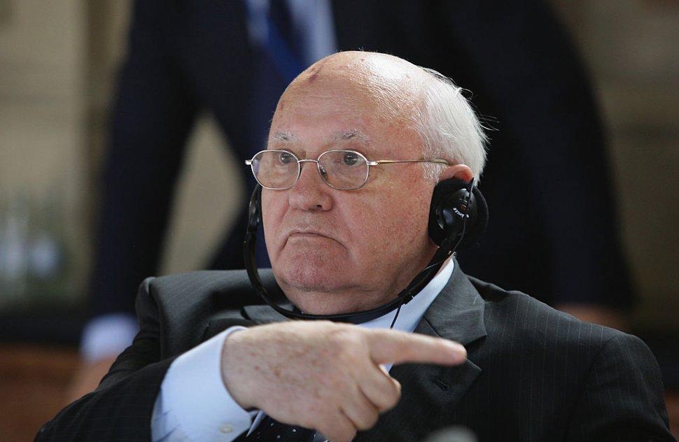 Ultima fotografie cu Mihail Gorbaciov în viaţă