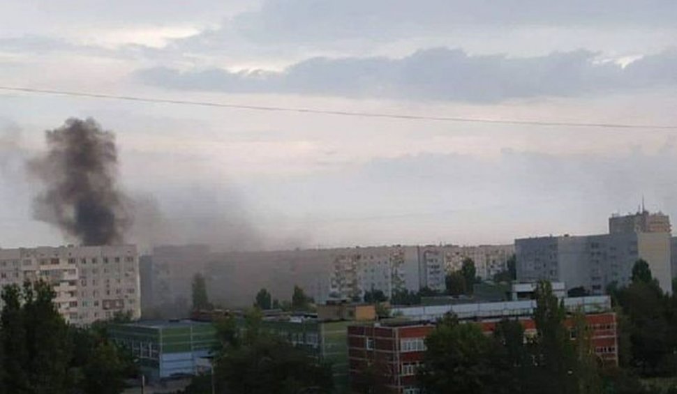 Misiunea AIEA la centrala nucleară Zaporojie, întârziată de bombardamente | Primarul din Energodar a postat fotografii cu clădiri bombardate