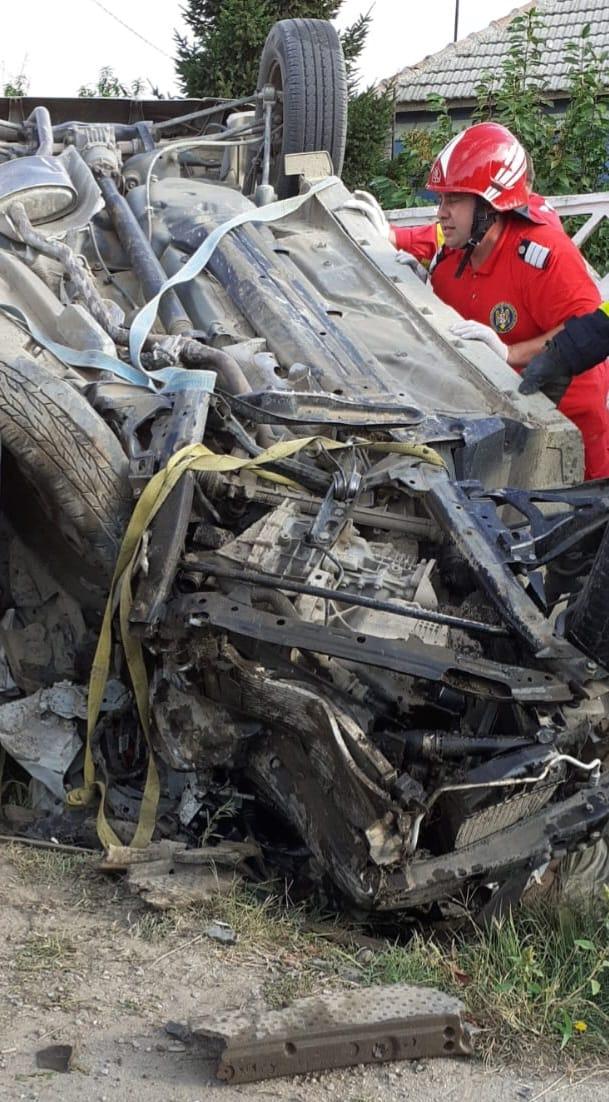 Accident cu doi morți și doi răniți, după ce două mașini s-au ciocnit violent, în județul Constanța 787764