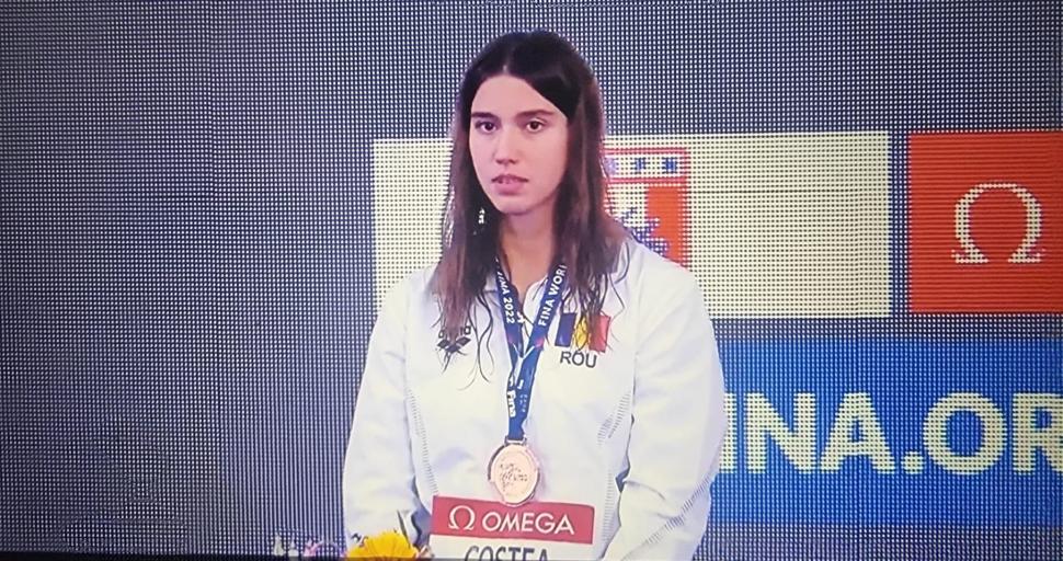 Bianca Costea, cea mai rapidă înotătoare din lume la junori în proba de 50 m liber, după competiția de la Lima 788080