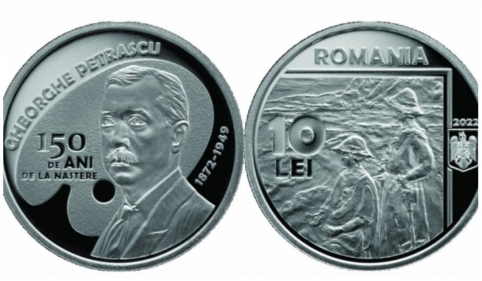 BNR lansează o nouă monedă din argint. Cui îi este dedicată şi cu cât se vinde
