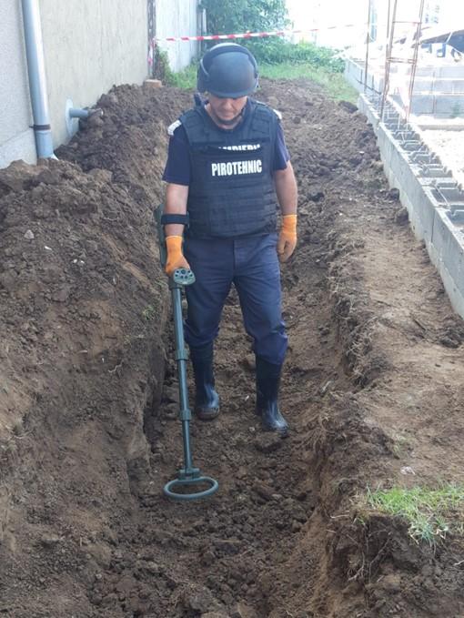 Arsenal din al Doilea Război Mondial, găsit în timpul unor lucrări de canalizare 788604