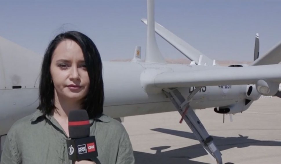 Cum arată dronele de război pe care vrea să le cumpere România | Corina Matlinschi, trimisul Antena 3 în Israel, prezintă imaginile momentului
