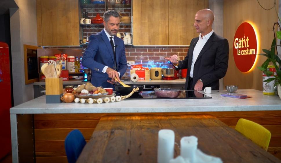 De la chioşc, la cea mai mare reţea de restaurante din România. Dragoş Petrescu, invitat special în ediţia 2 "Gătit la costum", sezonul 3: "Am vândut ziare la tarabă" 788714