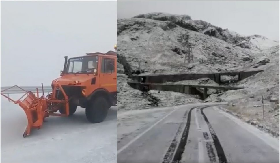 A venit iarna în România! Mai multe zone din țară, acoperite de zăpadă | ”Turiștii să nu plece la drum neechipați”