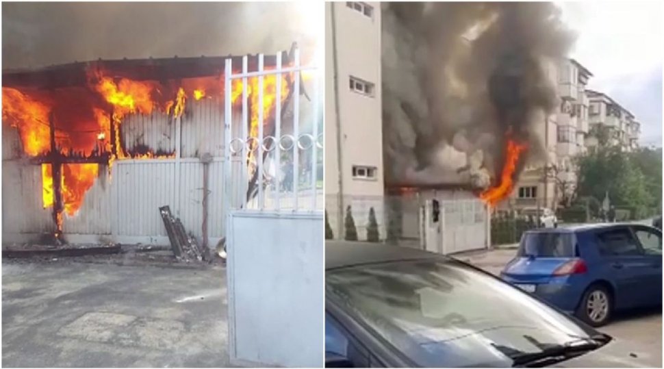 Incendiu puternic la o școală din Hunedoara! Peste 400 de elevi și 25 de profesori se aflau înăuntru