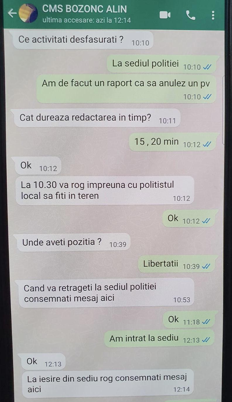 Polițiști monitorizați prin aplicații de supravegheat copiii, de un șef din IPJ Mureș 791127