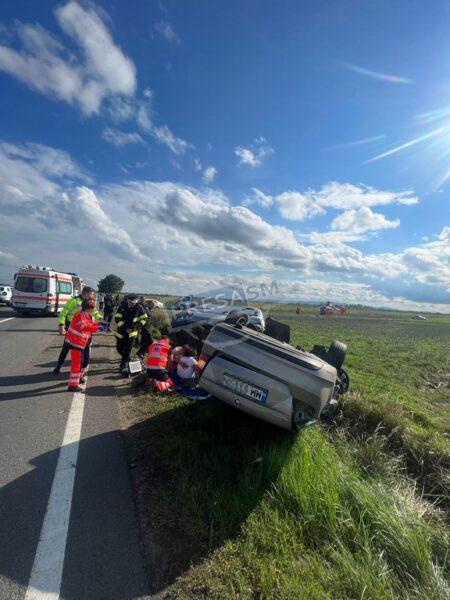Accident cumplit la Satu Mare. Un bărbat a murit, iar soţia sa a ajuns în stare gravă la spital 791727