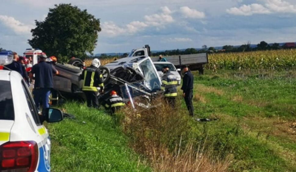 Accident cumplit la Satu Mare. Un bărbat a murit, iar soţia sa a ajuns în stare gravă la spital 791732