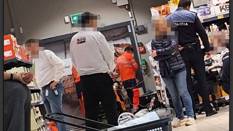 Tragedie într-un supermarket din Ploieşti! Un bărbat a murit în timp ce se afla la cumpărături împreună cu soția sa