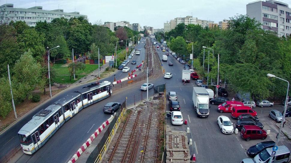 Tramvaiul 41 nu va circula în București timp de o săptămână, din cauza lucrărilor Metrorex în Drumul Taberei
