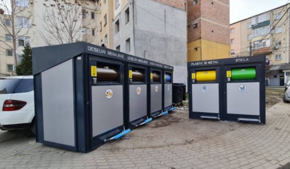 Pubele cu cartele. Primul oraş din România unde containerele de gunoi sunt digitalizate