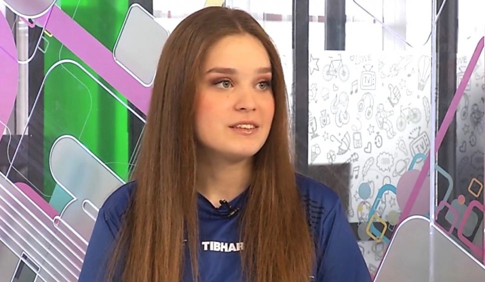 Elena Zaharia a cucerit medalia de aur la Campionatul European de tenis de masă U21 la numai 17 ani