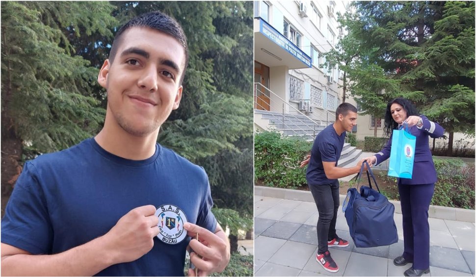 Răzvan, un tânăr crescut în sistemul de protecţie socială, a intrat al patrulea pe țară la Academia de Poliție