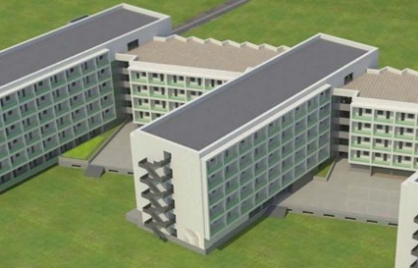 Şantierul celui mai mare cămin studențesc din țară, inaugurat la Timişoara. Va costa 138 milioane de lei şi va avea 934 de locuri de cazare 792688