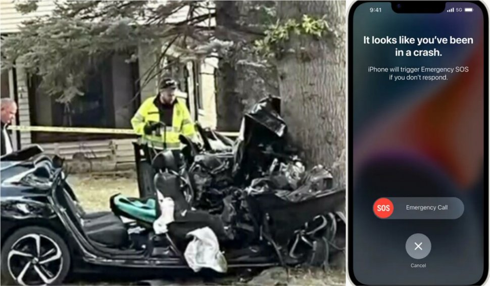 Un iPhone 14 a alertat singur autoritățile după un grav accident în care au murit șase persoane