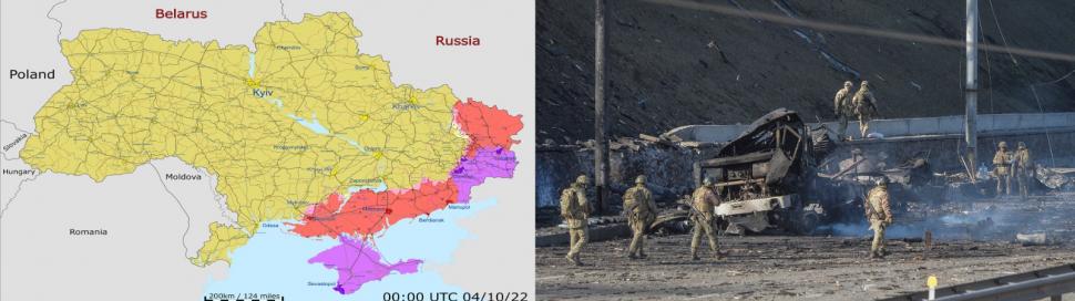 Harta momentului. Rusia pierde în fiecare oră teritorii din regiunile aşa-zis anexate | Momente de disperare pentru Putin 793036