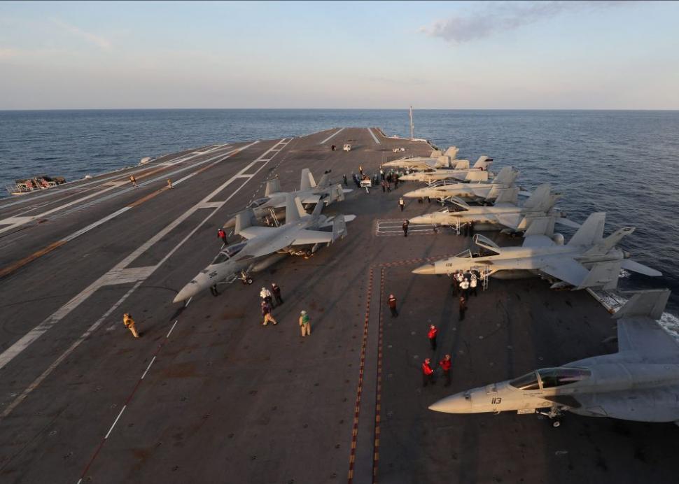 SUA aduc în Europa cel mai mare și mai modern portavion american, USS Gerald R. Ford, după retorica nucleară a Moscovei 793603